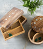 Indukala Moon Phase Jewelry Box With Tray - Saltbox Sash