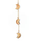 Indukala Moon Trio Wind Chime - Saltbox Sash