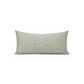 Mogra Block Printed Lumbar Pillow - 12 x 20 - Saltbox Sash