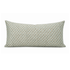 Mogra Block Printed Lumbar Pillow - 12 x 20 - Saltbox Sash