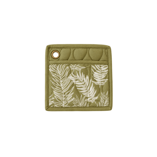 Moss Bird of Paradise Pot Holder - Saltbox Sash