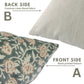 Mriygnani Floral Block Print Pillow - Saltbox Sash