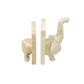 Natural Soapstone Elephant Bookends - Saltbox Sash