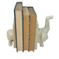 Natural Soapstone Elephant Bookends - Saltbox Sash
