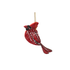 Quill Cardinal Ornament - Saltbox Sash