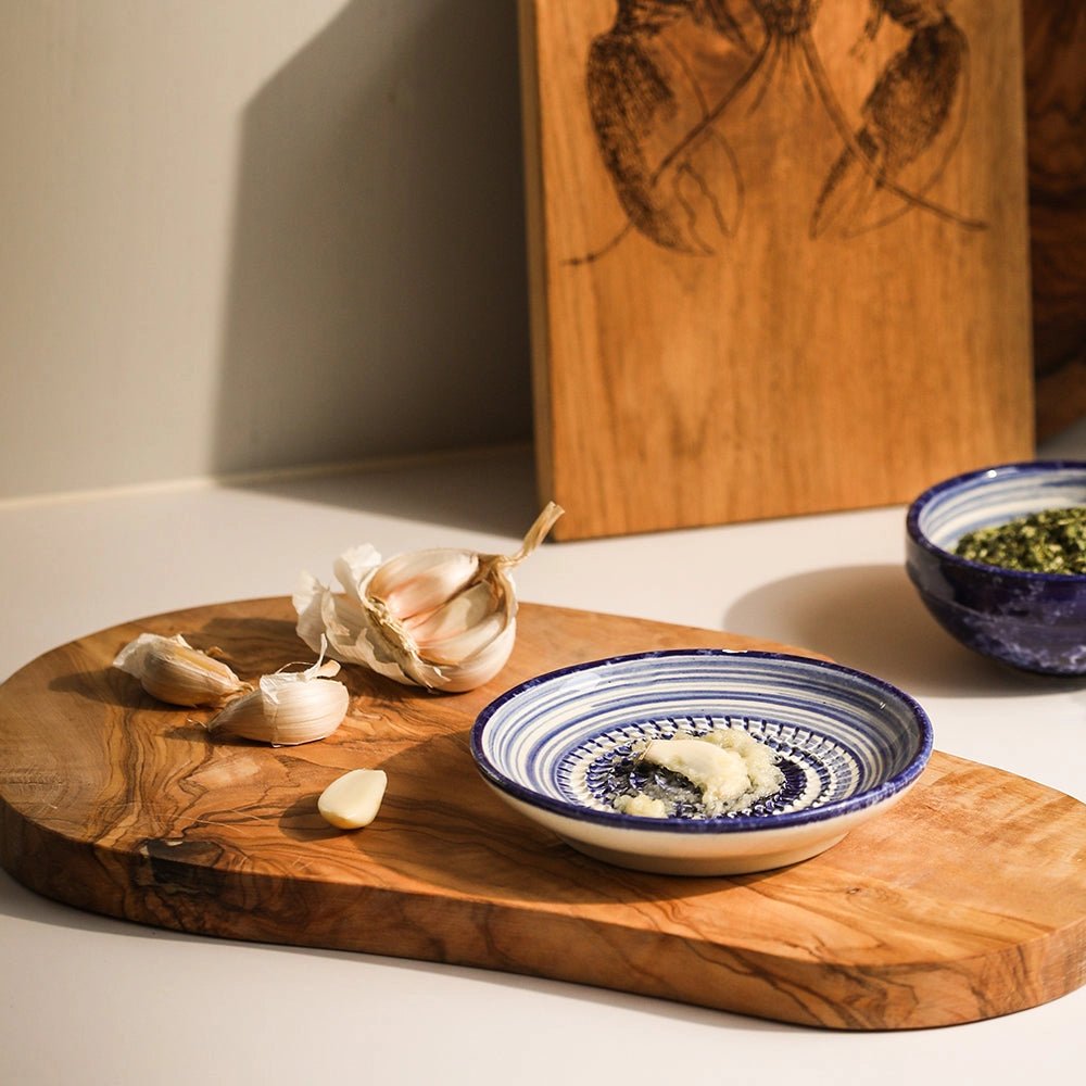 Ripple Ceramic Garlic Grater - Saltbox Sash