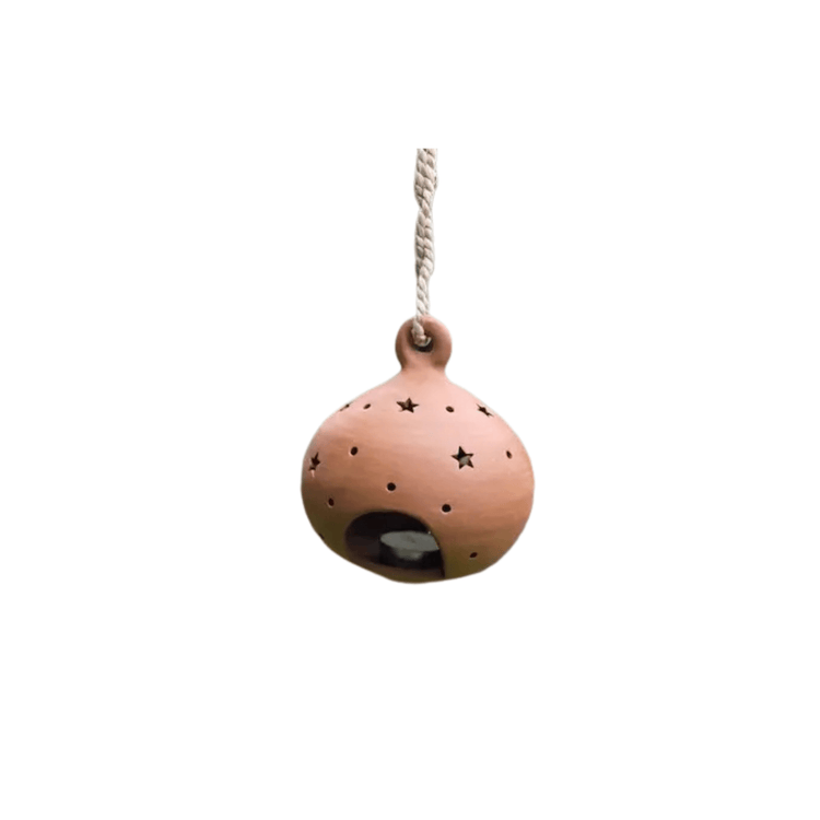 Round Ceramic Lantern - Saltbox Sash