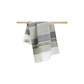 Sage Striped Cotton Handwoven Kitchen Towel - Saltbox Sash