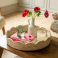 Seba Scalloped Palm Leaf Tray - Saltbox Sash