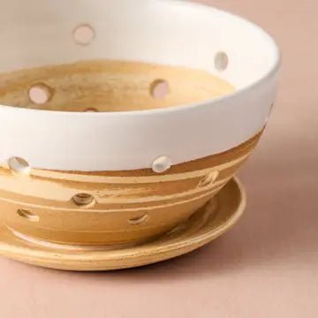 Seto Terracotta Berry Bowl - Saltbox Sash