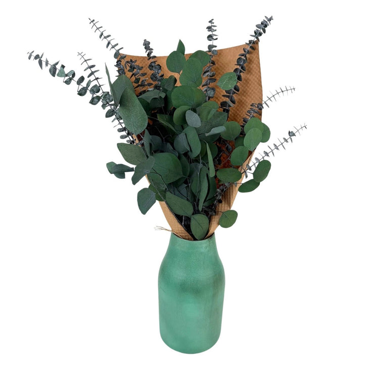 Silver Dollar & Baby Eucalyptus Bouquet - Saltbox Sash