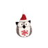 Snowflake Holiday Owl Ornament - Saltbox Sash