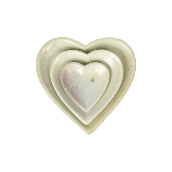 Soapstone Heart Dishes - Saltbox Sash