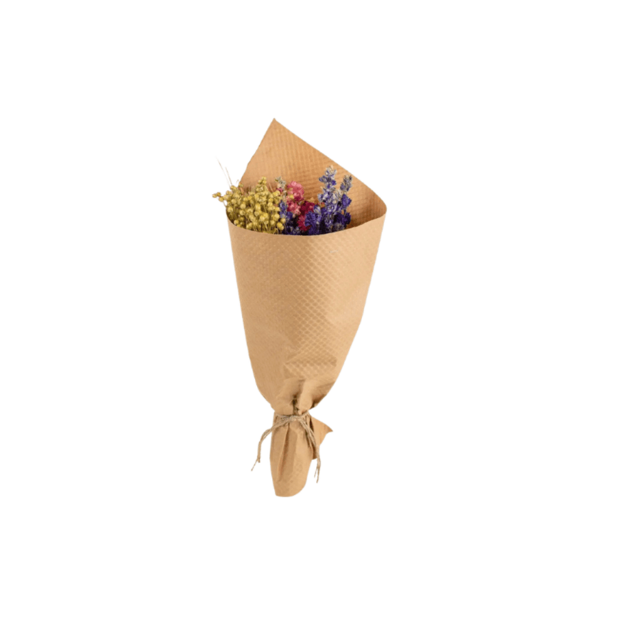 Spring Dried Floral Bouquet - Saltbox Sash
