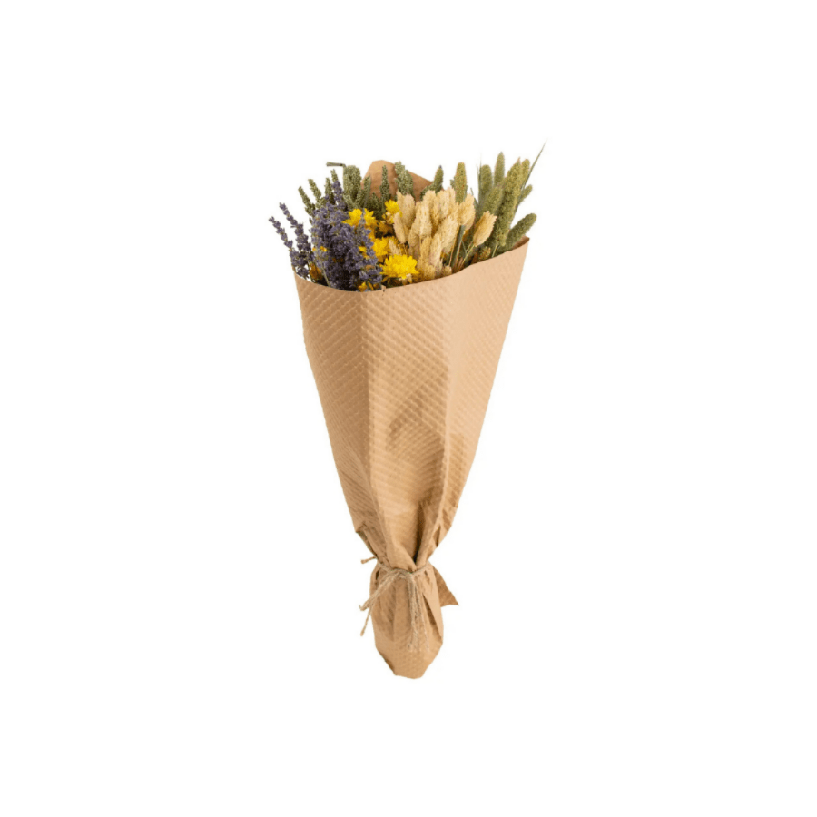 Spring Dried Floral Bouquet - Saltbox Sash
