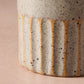 Sundara Fluted Ceramic Vase - Saltbox Sash