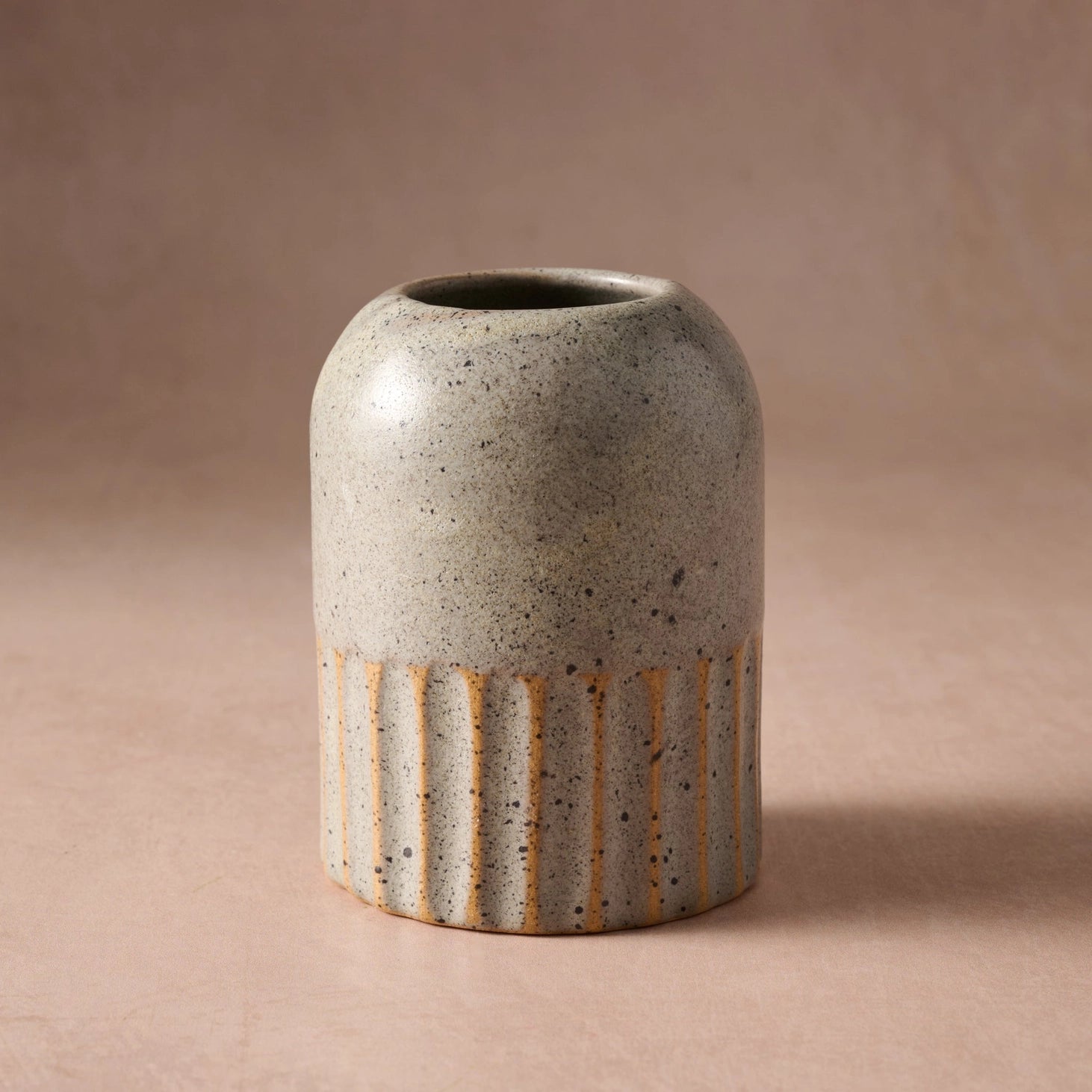 Sundara Fluted Ceramic Vase - Saltbox Sash