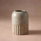 Sundara Fluted Ceramic Vase - Saltbox Sash