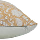 Traditional Block Print Cotton Satin Lumbar Pillow Cover - Saltbox Sash