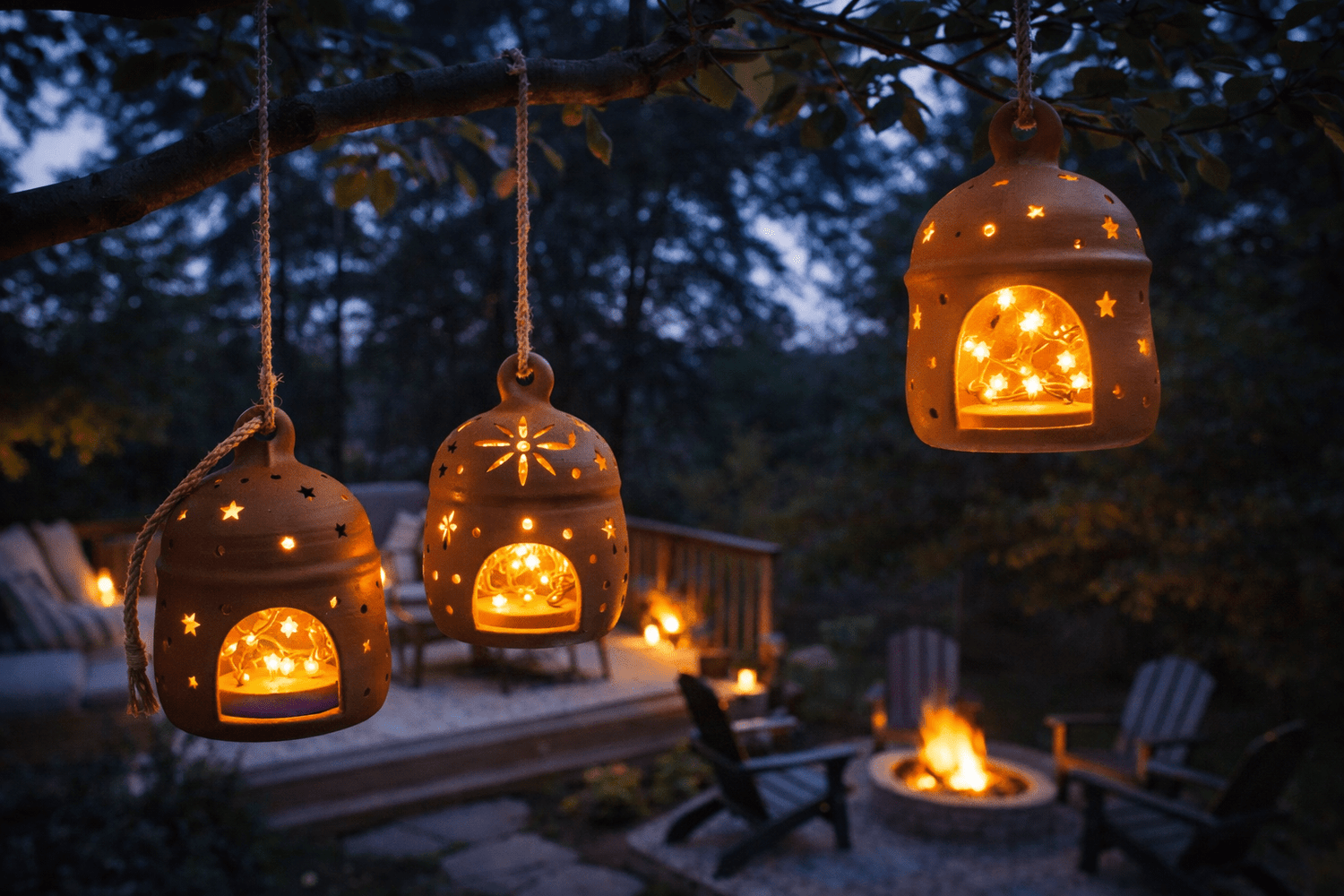 Traditional Ceramic Lantern - Saltbox Sash