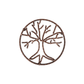 Tree of Life Bike Chain Trivet - Saltbox Sash