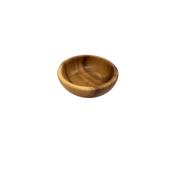 Tropical Hardwood Dipping Bowl - Saltbox Sash