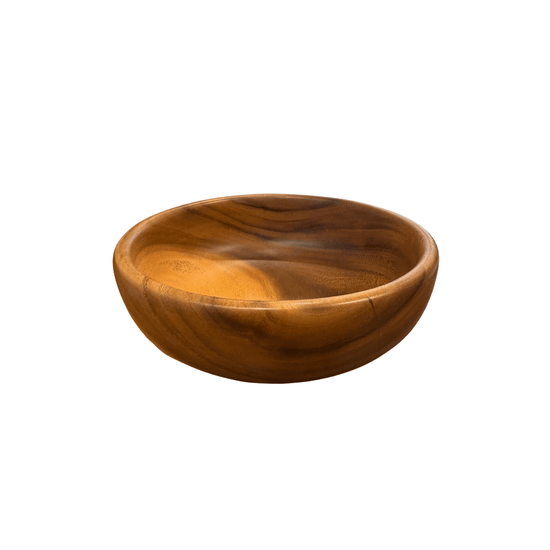 Tropical Hardwood Salad Bowl - Saltbox Sash