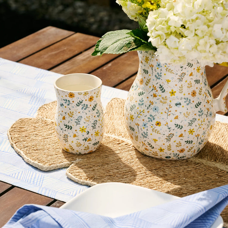 Tula Floral Ceramic Vase - Saltbox Sash