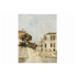 Vintage Inspired Italian Cityscape Art Print - 8 x 10 - Saltbox Sash