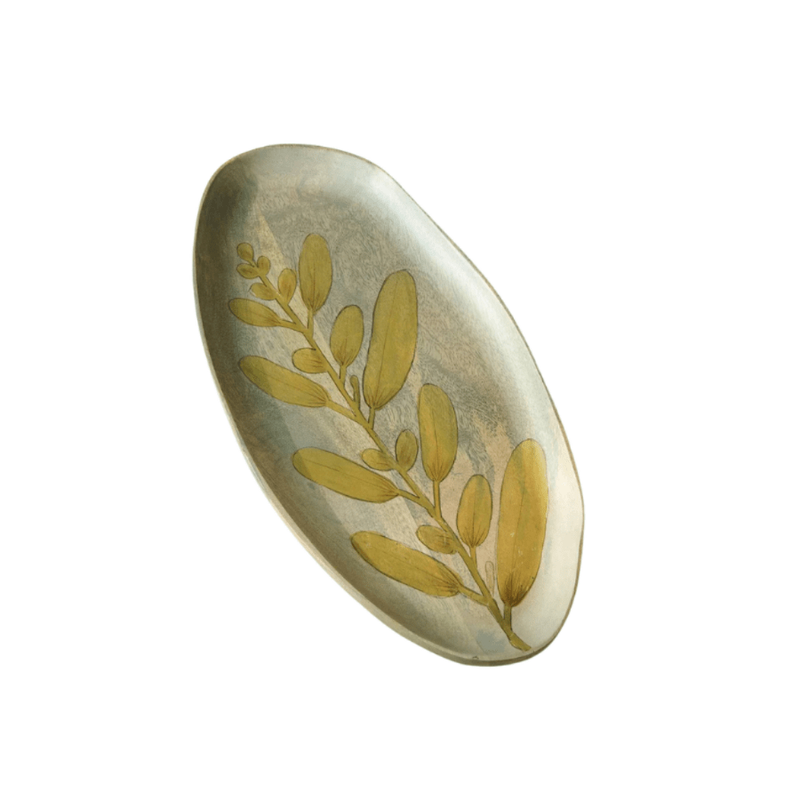 Wisteria Mango Wood Platter - Saltbox Sash