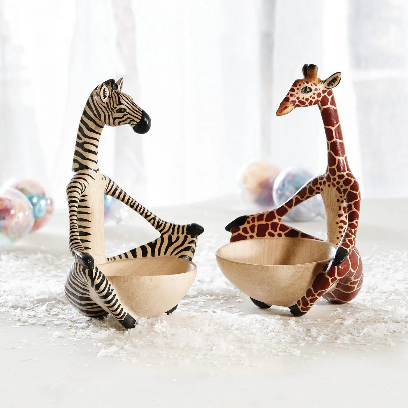 Yoga Giraffe Bowl - Saltbox Sash