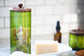 Short Zanzibar Recycled Glass Canister