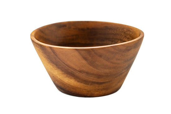 Acacia Wood Salad Bowl - Saltbox Sash