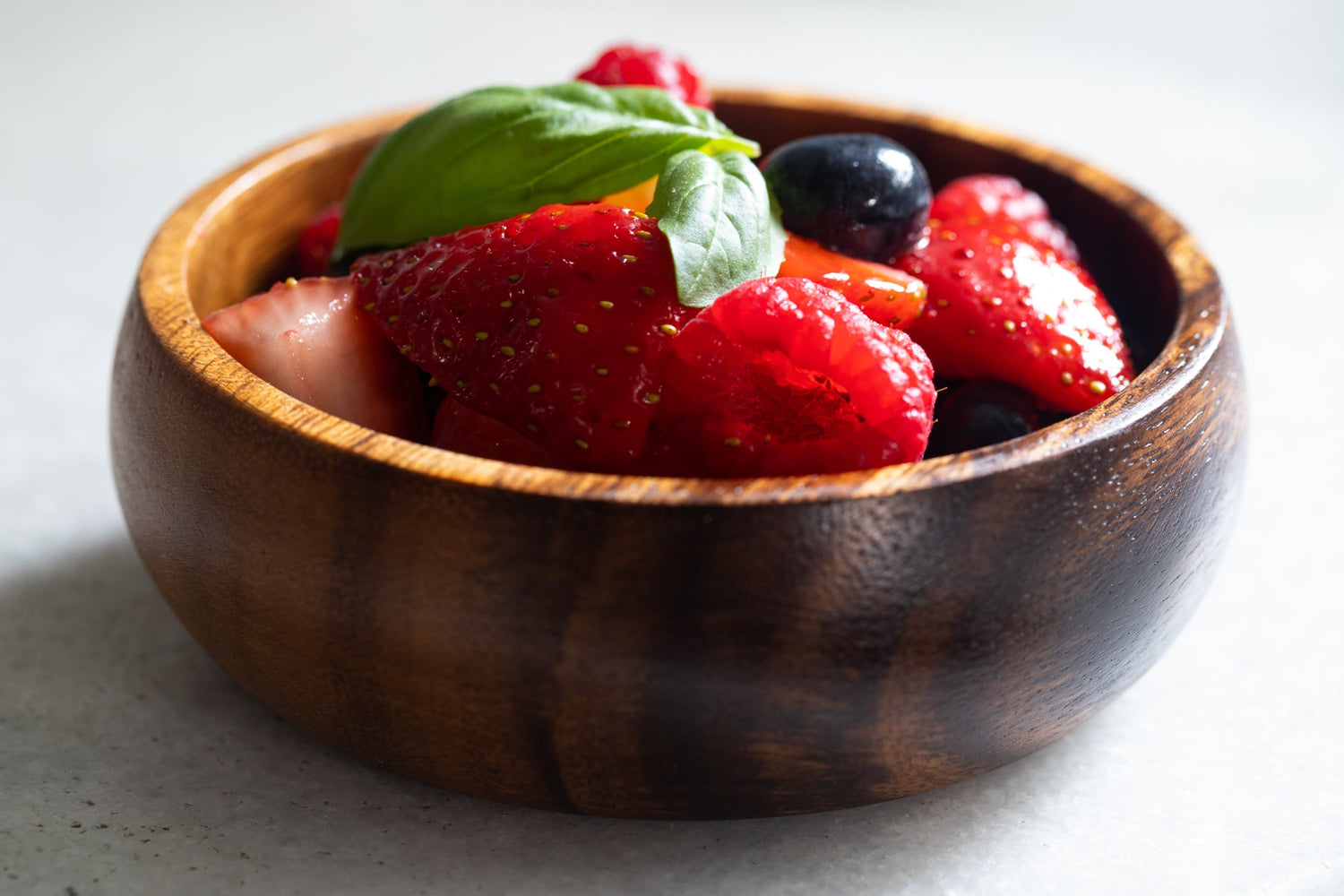 Acacia Wood Snack Bowl Set - Saltbox Sash