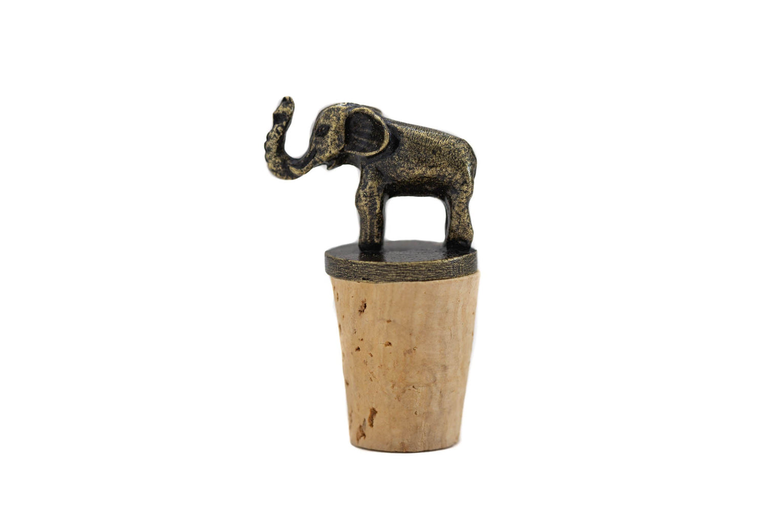 Elephant Bottle Stopper - Saltbox Sash
