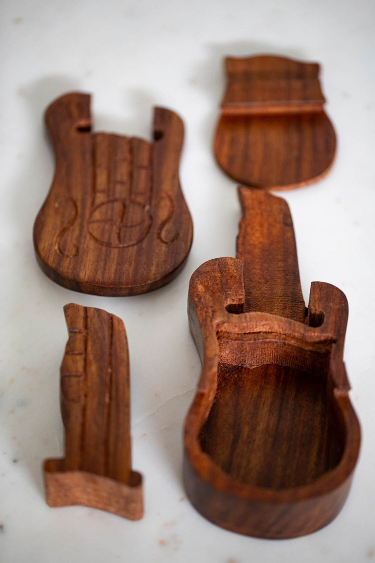 Guitar Puzzle Box - Saltbox Sash