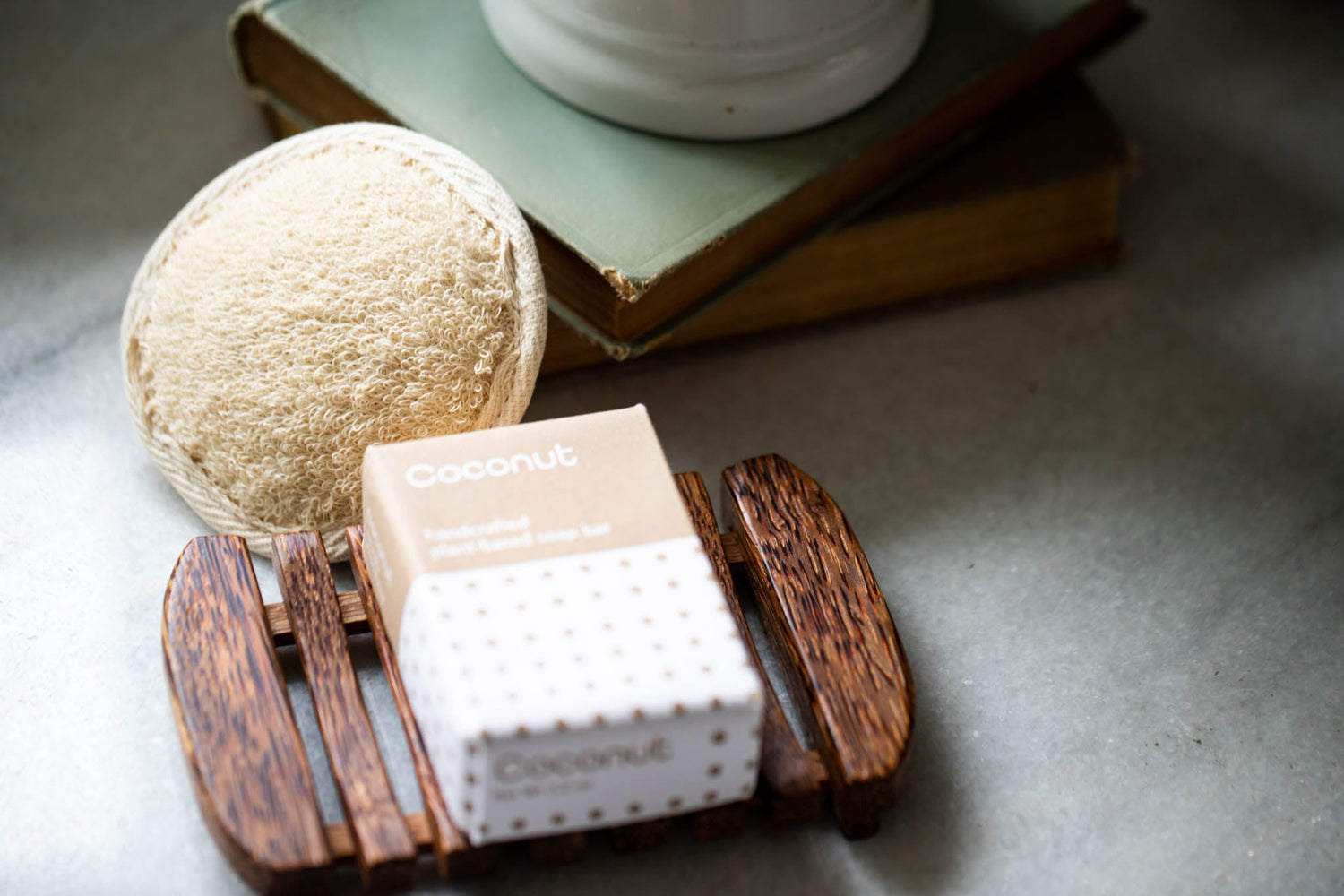Handcrafted Coconut Soap Bar - Saltbox Sash