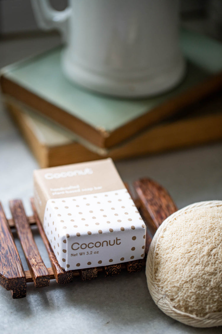 Handcrafted Coconut Soap Bar - Saltbox Sash