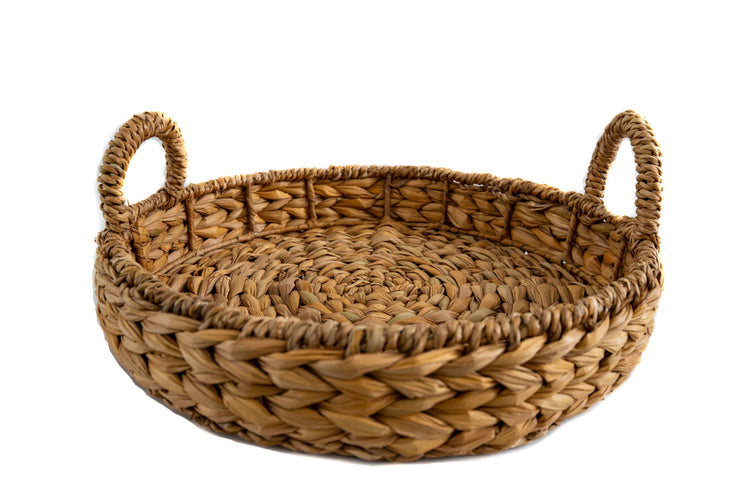 Hogla Grass Round Tray - Saltbox Sash