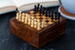 Indian Rosewood Travel Chess Game