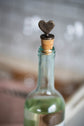 Lovely Heart Wine Bottle Stopper - Saltbox Sash