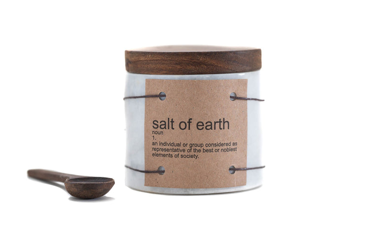 Marble Salt Cellar - Saltbox Sash