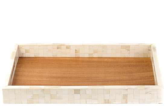Natural Bone Inlay Tray