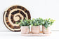 Novo Clay Planters - Set of 3 - Saltbox Sash