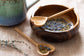 Olive Wood Heart Teaspoon Set - Saltbox Sash