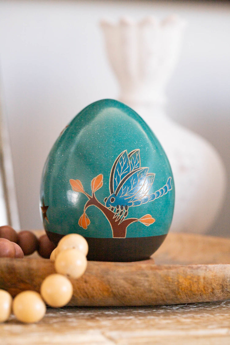 Painted Dragonfly Luminary - Saltbox Sash
