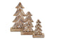 Rustic Winter Pine Trees - Set of 3 - Saltbox Sash