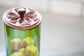 Short Zanzibar Recycled Glass Canister