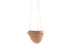 Small Hanging Planter with Natural Fiber Hanger - Saltbox Sash