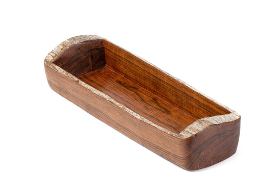 Small Sandalwood Baugette Tray